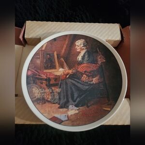 New collectible limited edition Knowles plate